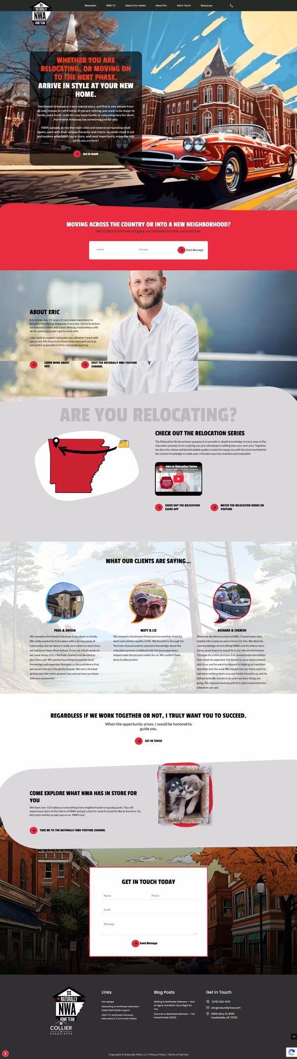 Naturally NWA site preview