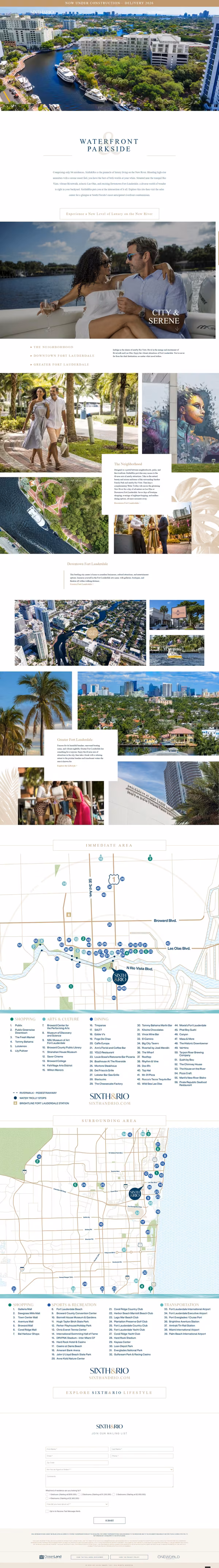 Sixth & Rio site preview